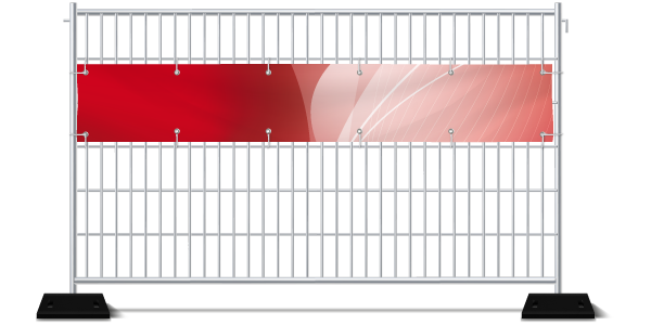 Bauzaunbanner Mini