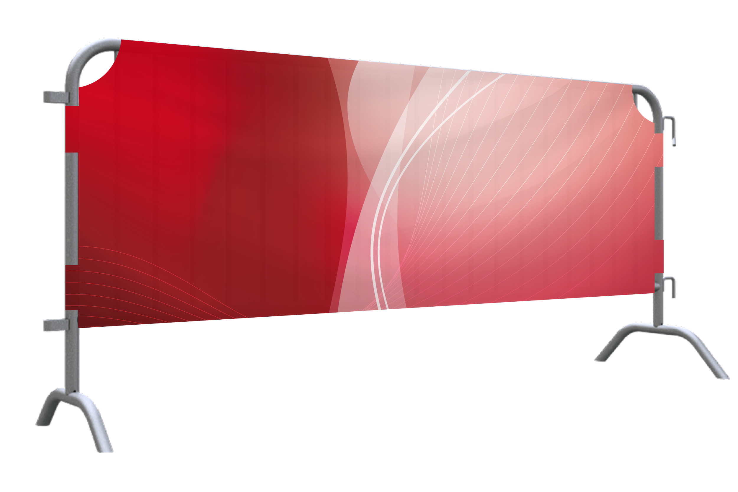 Hussen für Absperrgitter